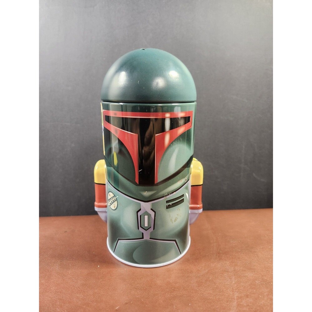 Tin Box Co Star Wars Boba Fett Steel Tin Bank Collectible 2015